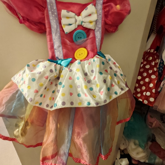 2/25 Dottie Brights & Stripes the Clown Costume - Picture 13 of 13